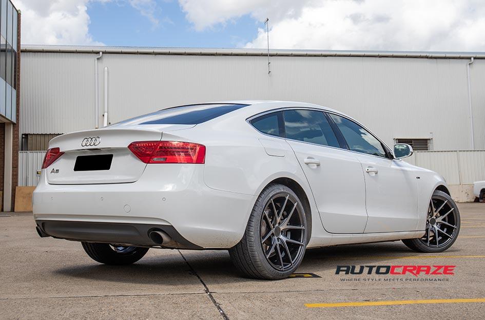 AUDI-A5-TARGA-BLACK---MACHINED-WITH-DOUBLE-DARK-TINT